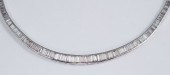18K WHITE GOLD 9 CT DIAMOND CA