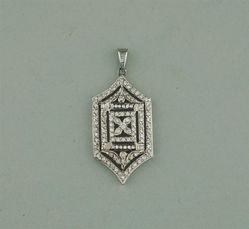 18K WHITE GOLD AND DIAMOND