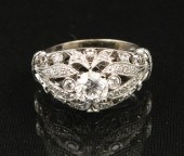 18K WHITE GOLD LADIES DIAMOND