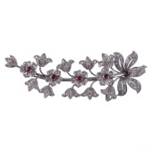 18K WHITE GOLD RETRO DIAMOND &