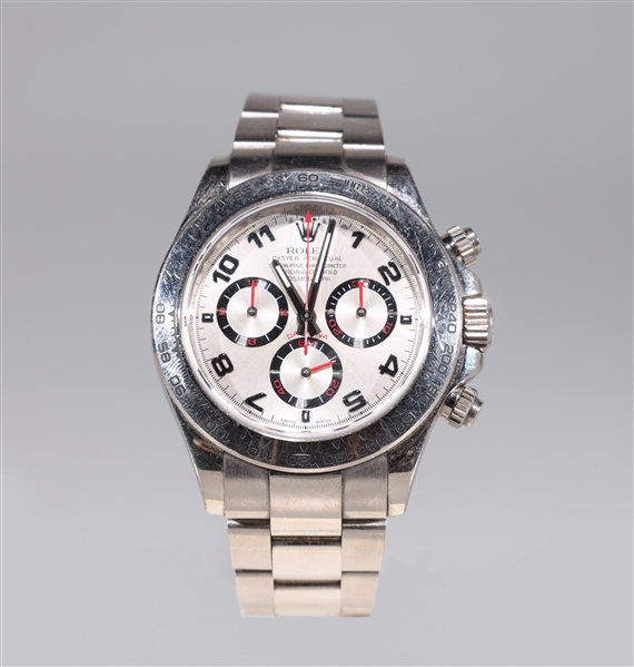 18k white gold Rolex Daytona