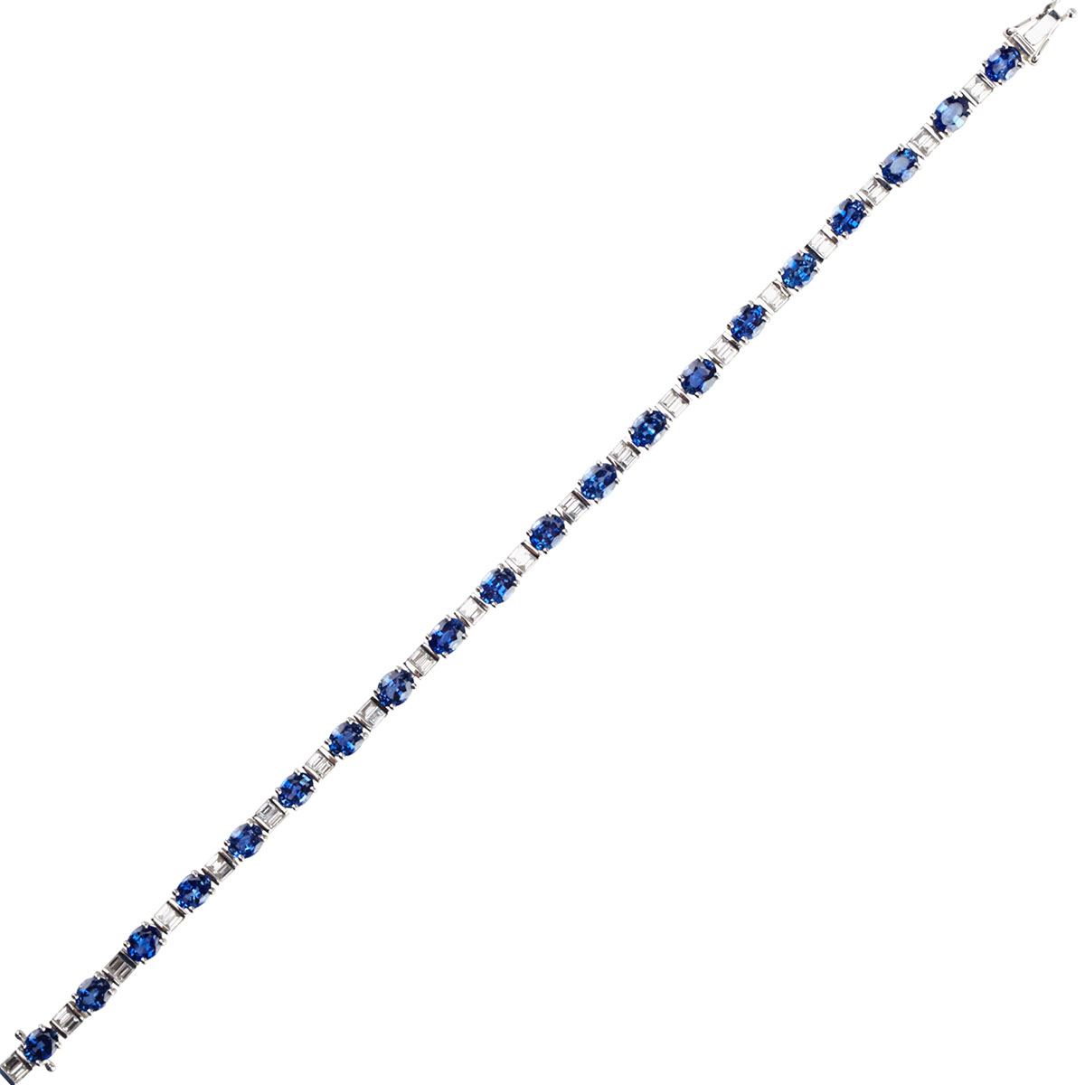 18k White Gold Straightline