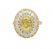 18K YELLOW & COLORLESS DIAMOND