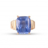 18K YELLOW GOLD 12 CARAT SAPPH
