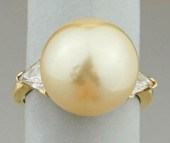 18K YELLOW GOLD, 13MM SOUTH SE