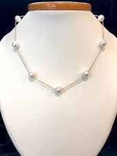 18K YELLOW GOLD 9MM-9.5MM WHIT