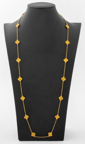 18K YELLOW GOLD ALHAMBRA STYLE