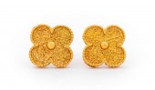 18K YELLOW GOLD ALHAMBRA STYLE