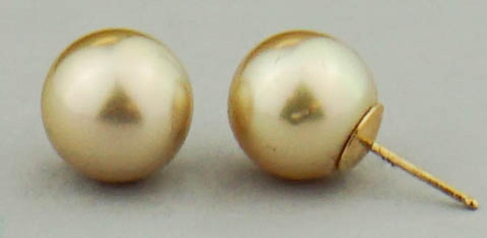18K YELLOW GOLD AND 11-11.5MM SOUTH