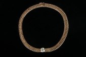 18K YELLOW GOLD AND DIAMOND FL