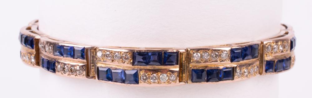 18K YELLOW GOLD ART DECO 2 CARAT