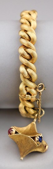 18K YELLOW GOLD BRACELET WITH