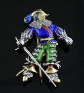 18K YELLOW GOLD BUCCANEER PIN1