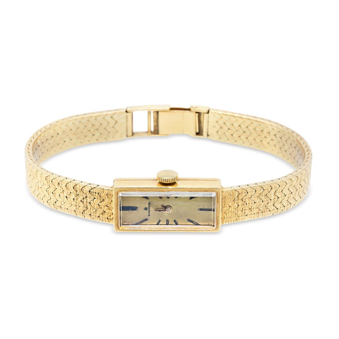18K YELLOW GOLD BUCHERER LADIES