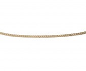 18K YELLOW GOLD CHAIN NECKLACE