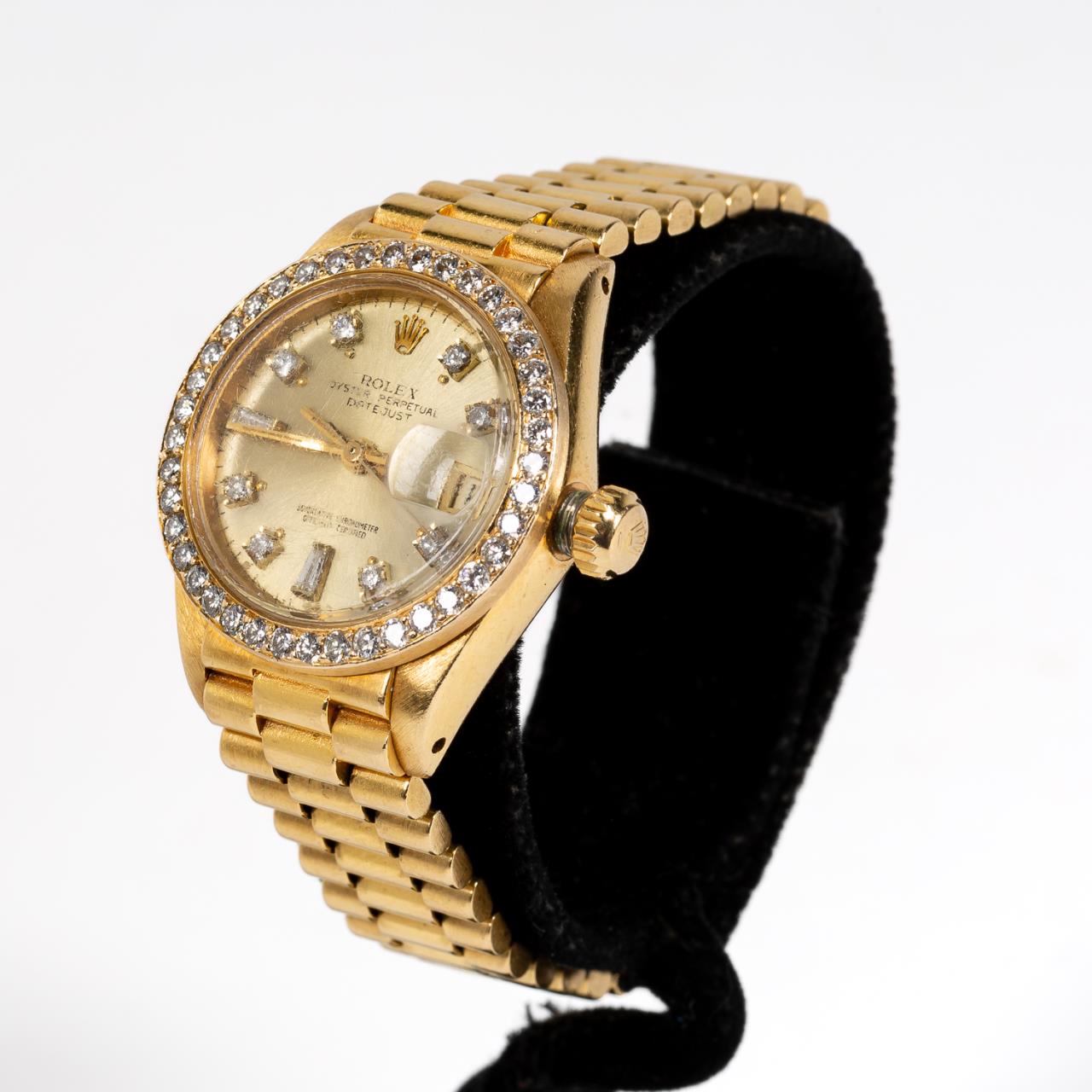 18K YELLOW GOLD & DIAMOND