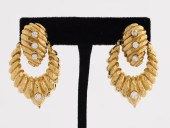 18K YELLOW GOLD DIAMOND DOORKN