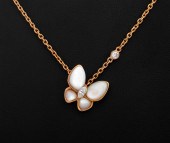18K YELLOW GOLD DIAMOND M.O.P.
