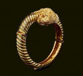 18K YELLOW GOLD DOUBLE LION HE