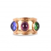 18K YELLOW GOLD ETRUSCAN STYLE