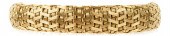 18K YELLOW GOLD FLAT GEOMETRIC
