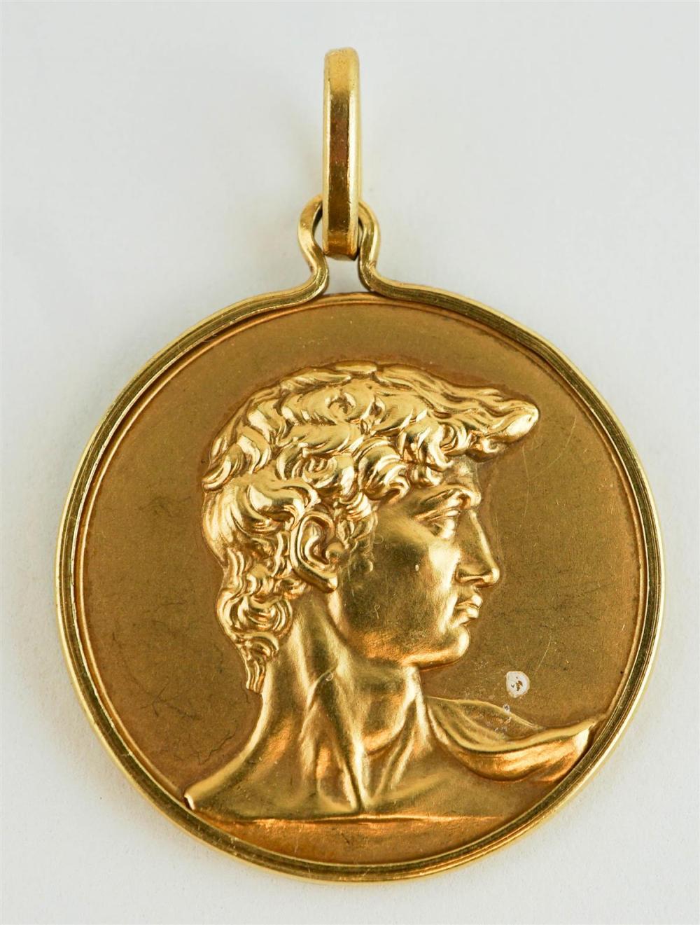 18K YELLOW GOLD FLEUR DE