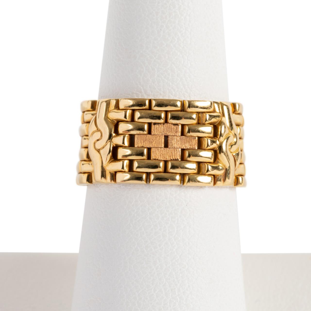 18K YELLOW GOLD FLEXIBLE BAND