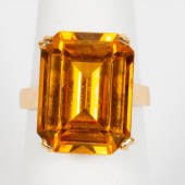 18K YELLOW GOLD & GOLDEN SYNTH