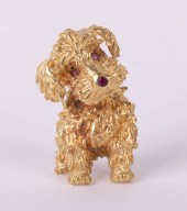 18K YELLOW GOLD ITALIAN TERRIE
