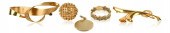 18K YELLOW GOLD ITEMS OF JEWEL