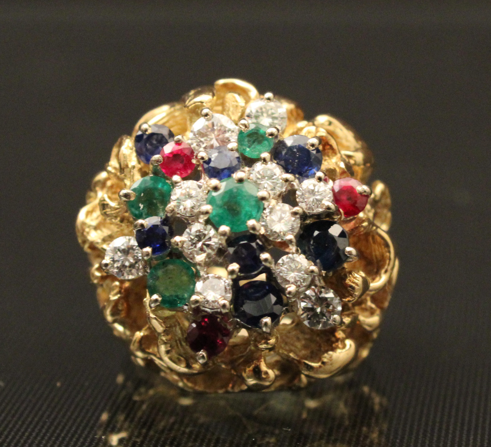 18K YELLOW GOLD LADY'S DIAMOND