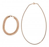 18K YELLOW GOLD LINK BRACELET