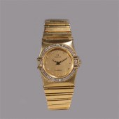 18k yellow gold Omega Constell