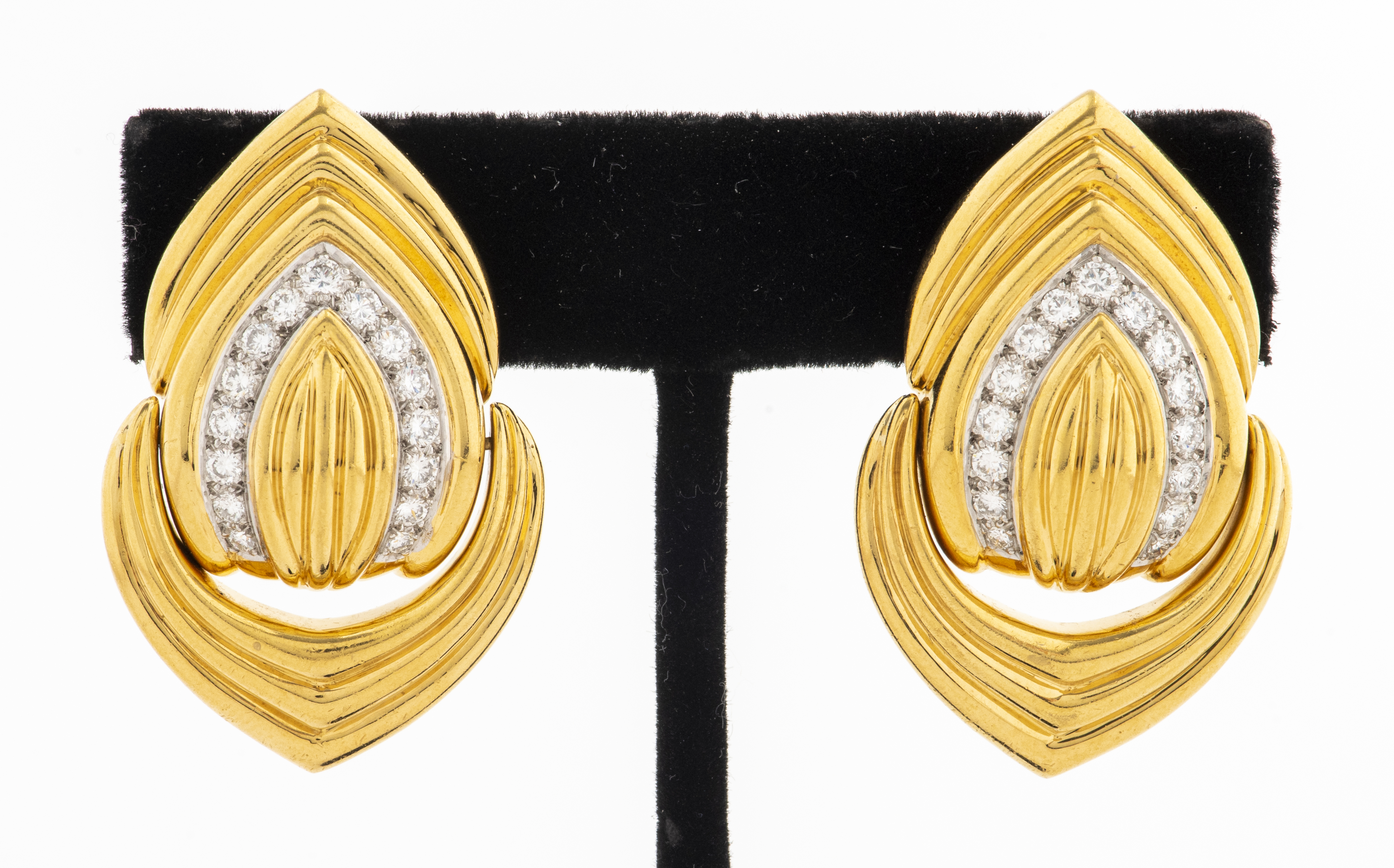 18K YELLOW GOLD & PLATINUM