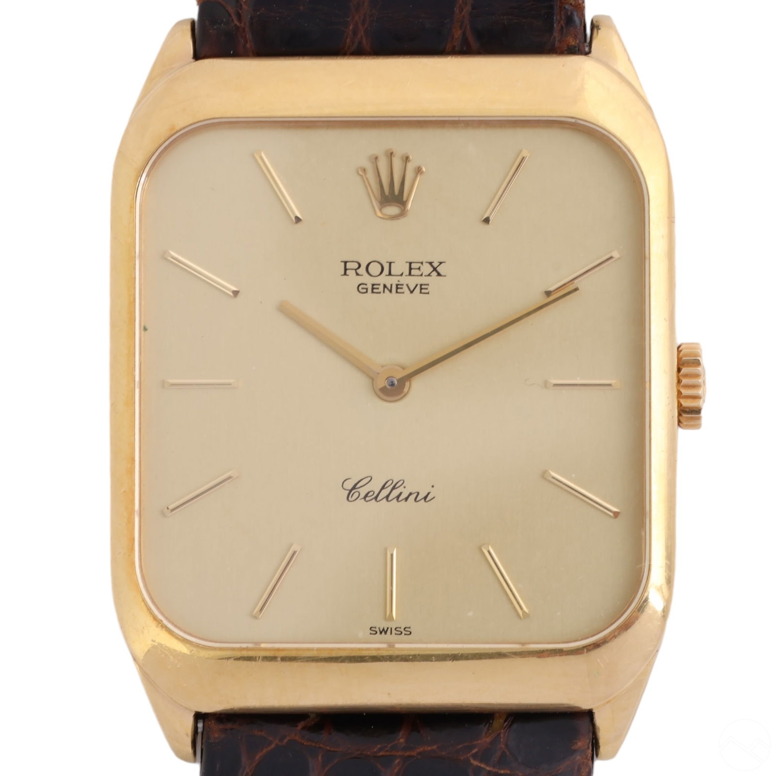 18K YELLOW GOLD ROLEX CELLINI MEN'S