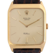 18K YELLOW GOLD ROLEX CELLINI