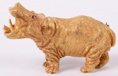 18K YELLOW GOLD SCULLY AND SCU