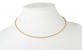 18K YELLOW GOLD WIRE NECKPIECE