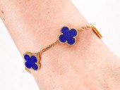 18K YG ALHAMBRA 5-MOTIF LAPIS