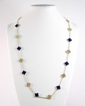 18K YG LAPIS LAZULI 20 MOTIF A