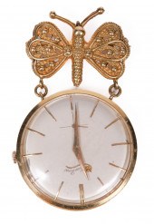 18K YG Lucien Piccard Pendant/
