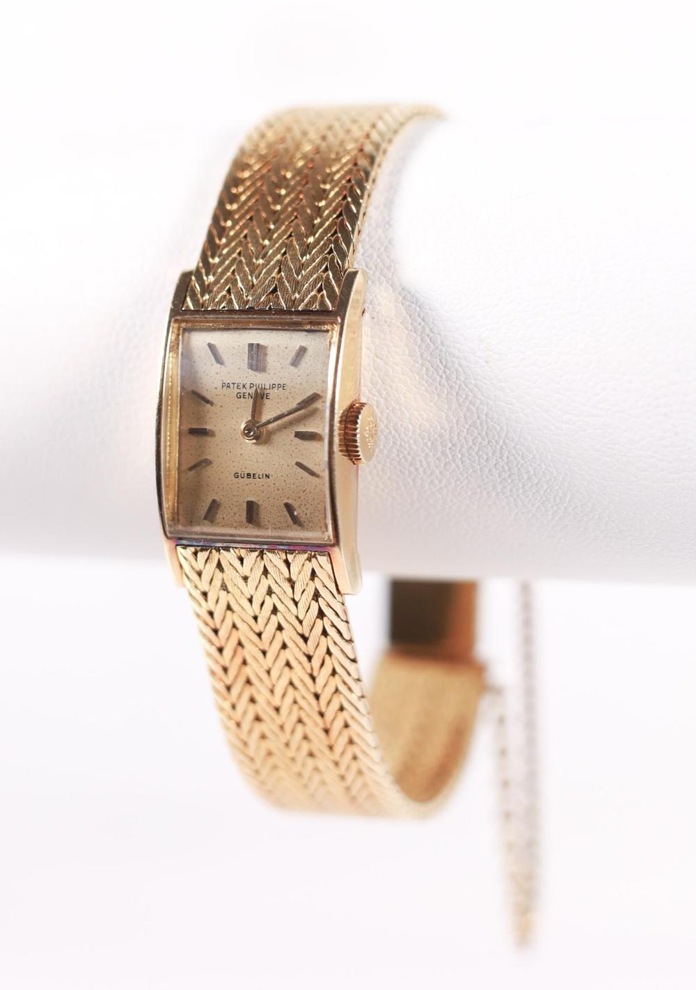 18K YG PATEK PHILIPPE WATCH WITH