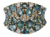 18KT. ALEXANDRITE RING22 oval