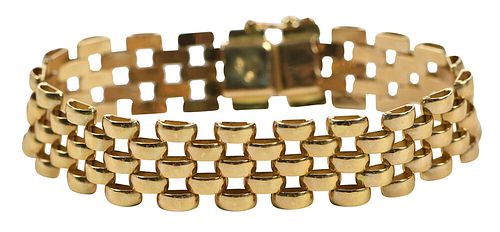 18KT. BRACELETflexible link