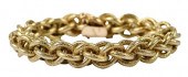 18KT. BRACELETtextured woven l