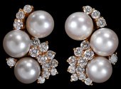 18KT. CARTIER DIAMOND AND PEAR