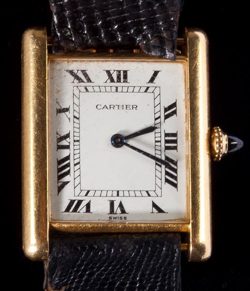 18KT Cartier Tank Watchwith