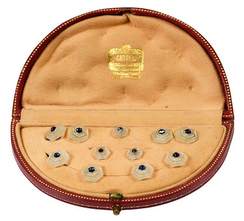 18KT. GEMSTONE BOXED DRESS