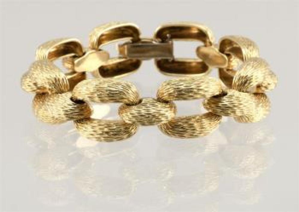 18KT GOLD BRACELET APPROX. 46.56