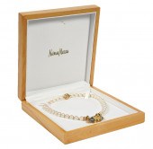 18KT. GOLD BVLGARI COIN & PEAR
